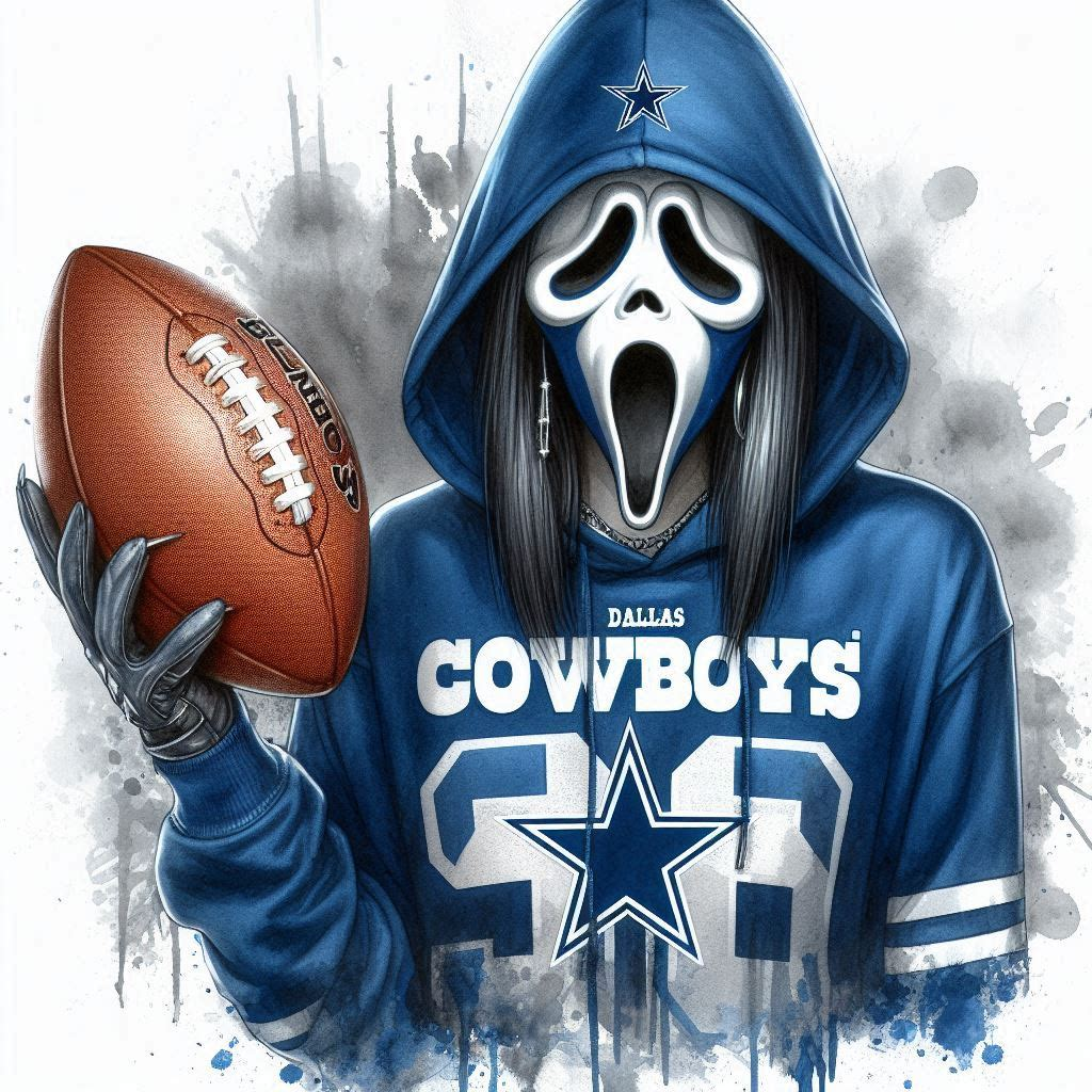 NFL ghost face