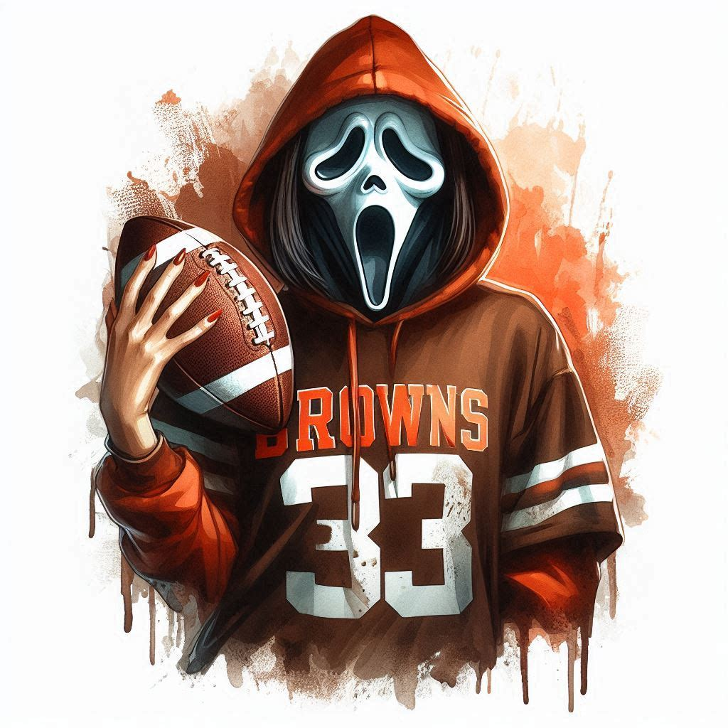 NFL ghost face