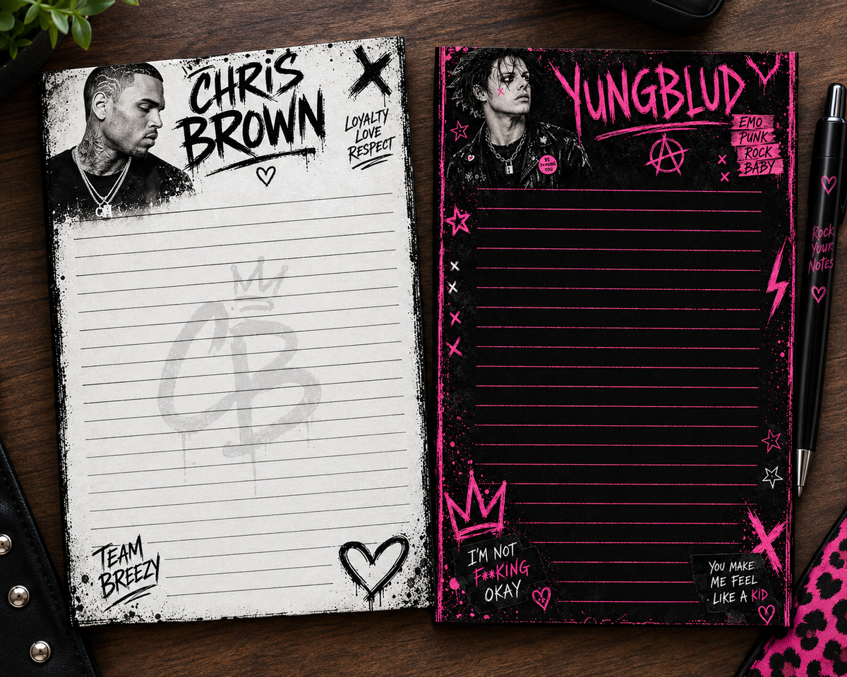 Digital singers notepads