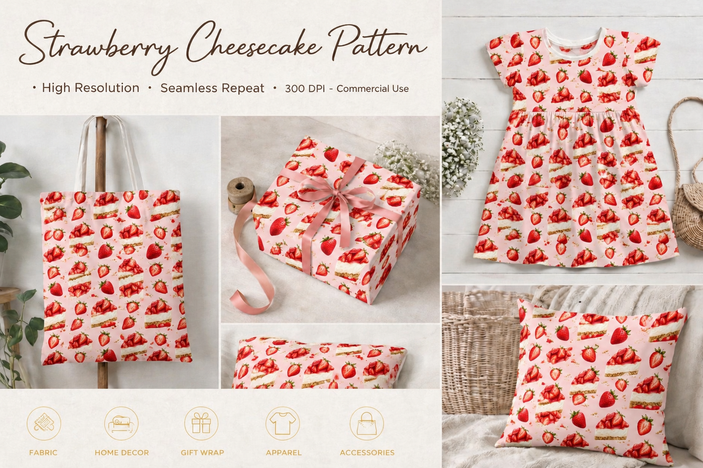 Strawberry cheesecake
