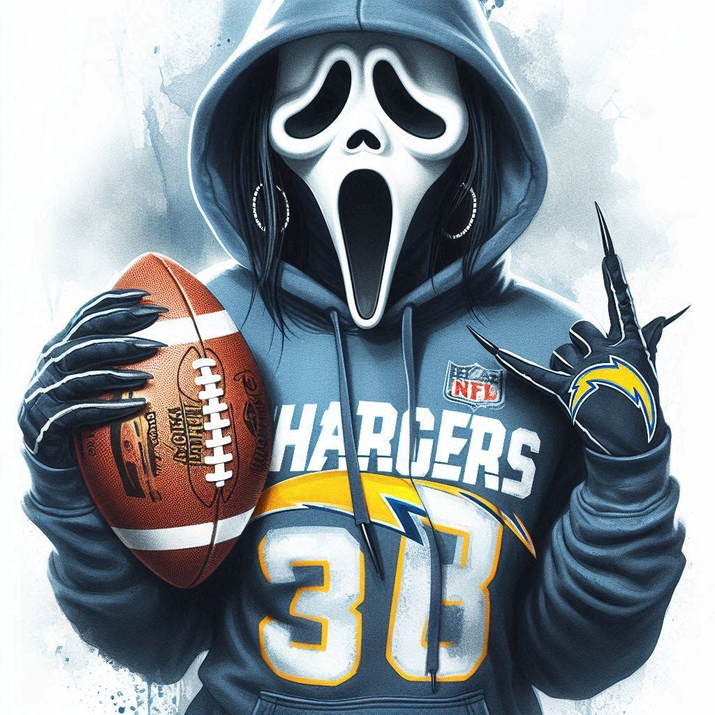 NFL ghost face