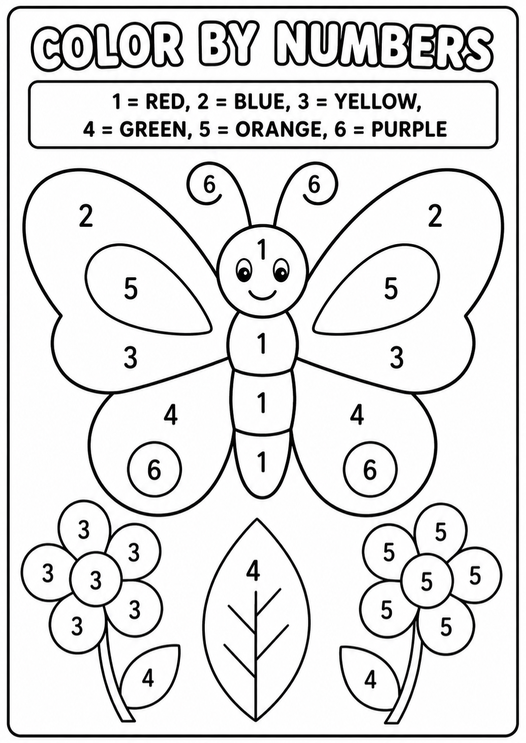 Color by number