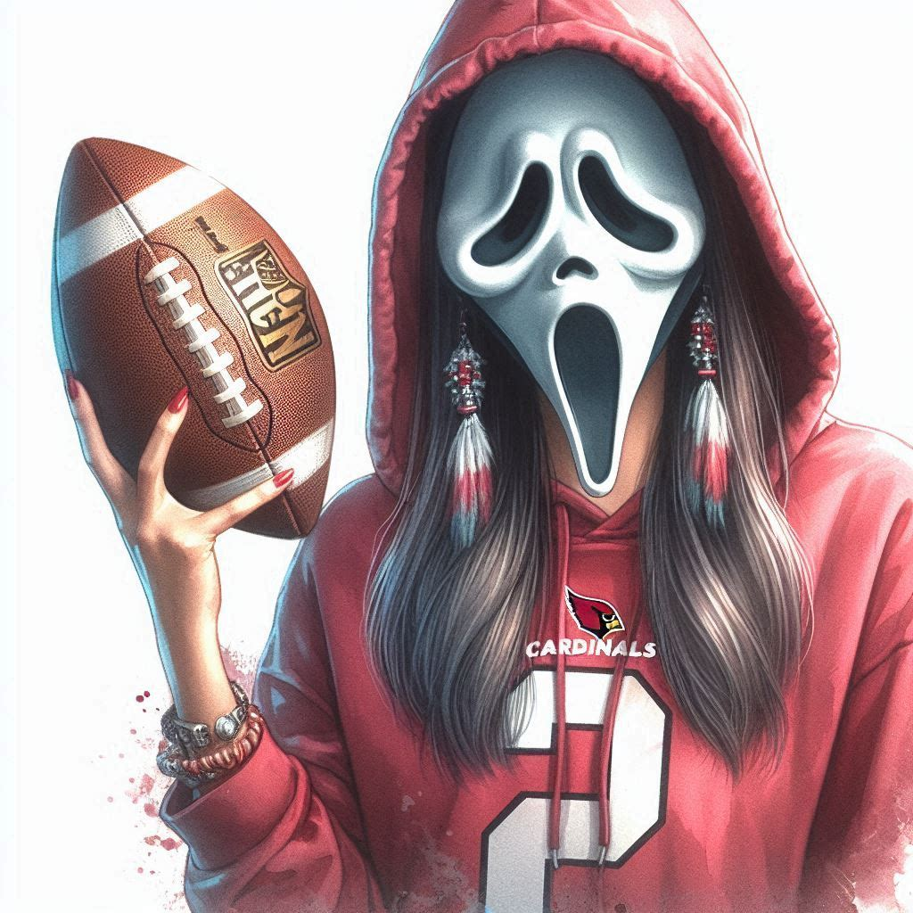 NFL ghost face