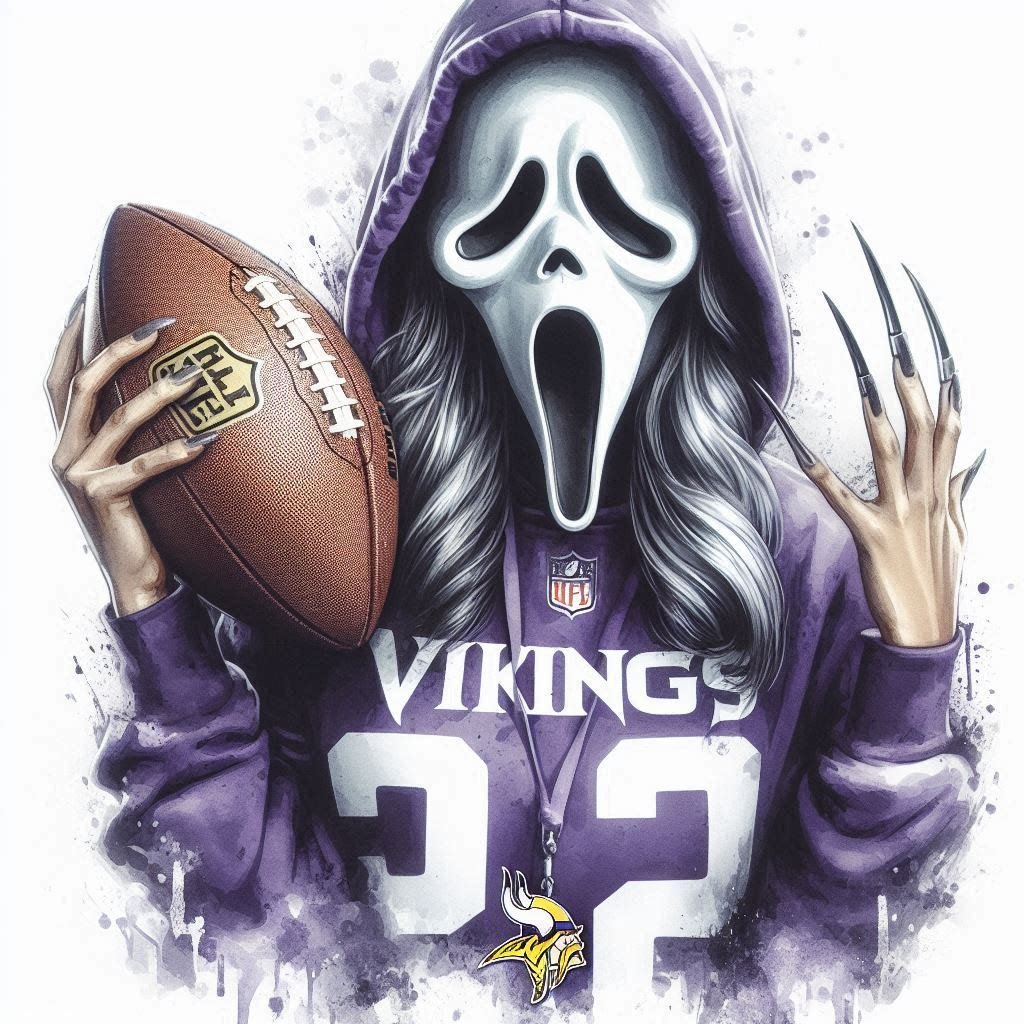 NFL ghost face