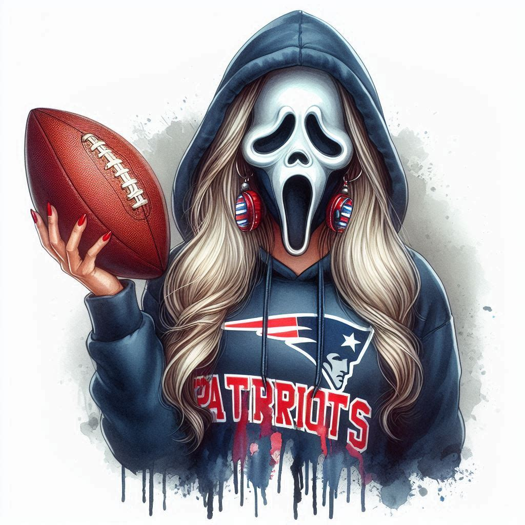 NFL ghost face