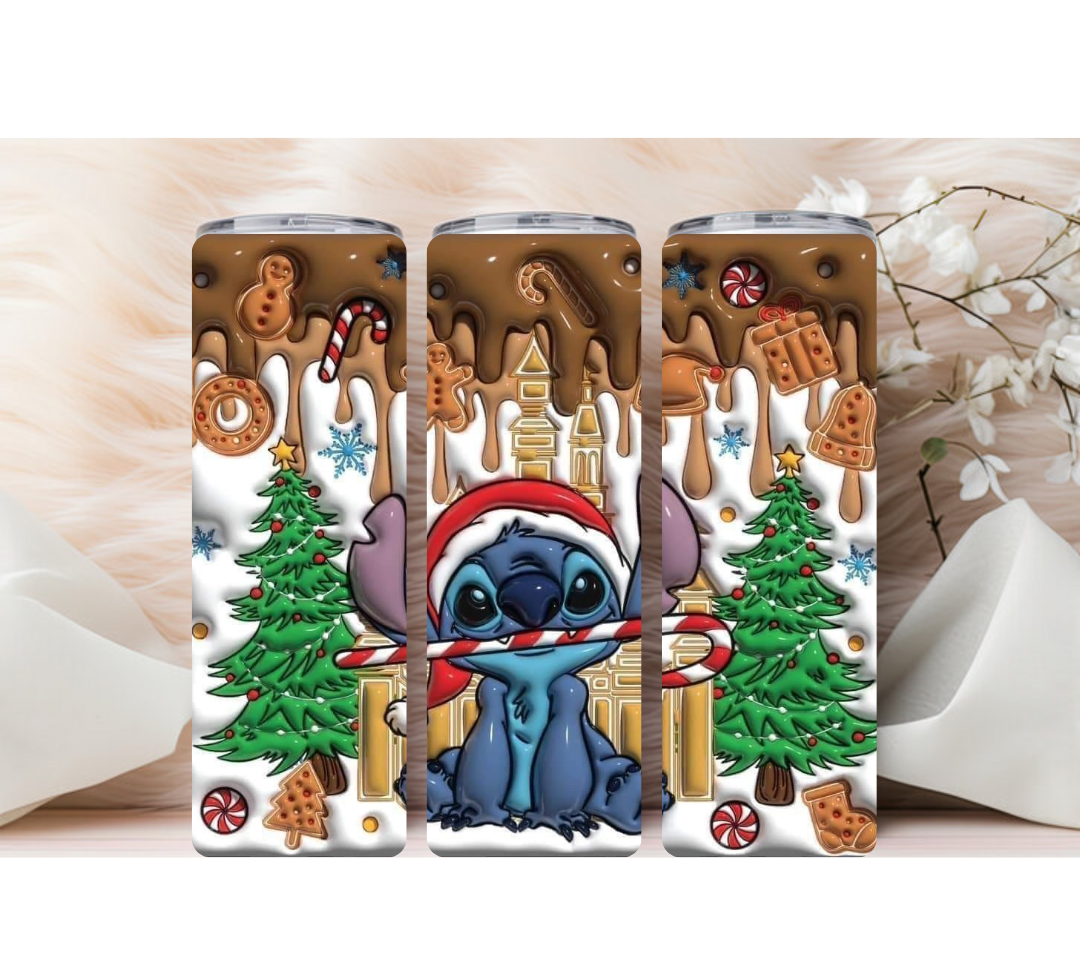 Blue Alien Christmas