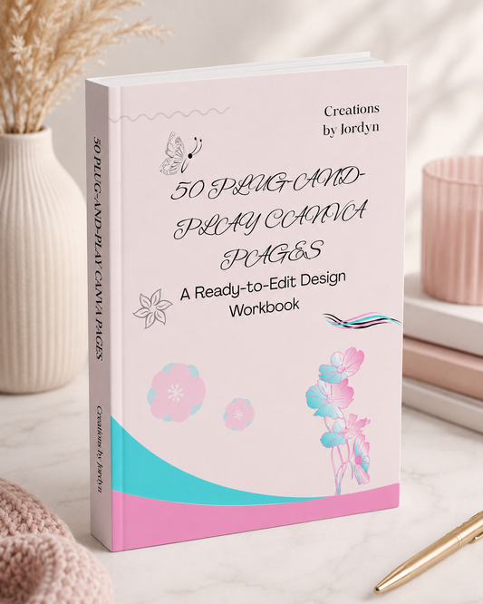 50 Plug-Play Canva Pages