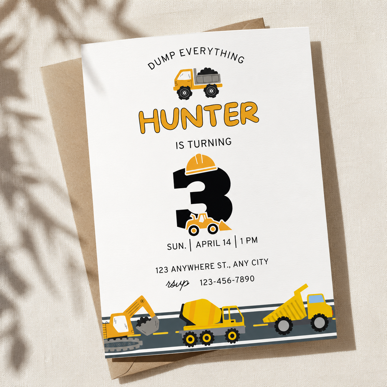 Construction Invitation Template