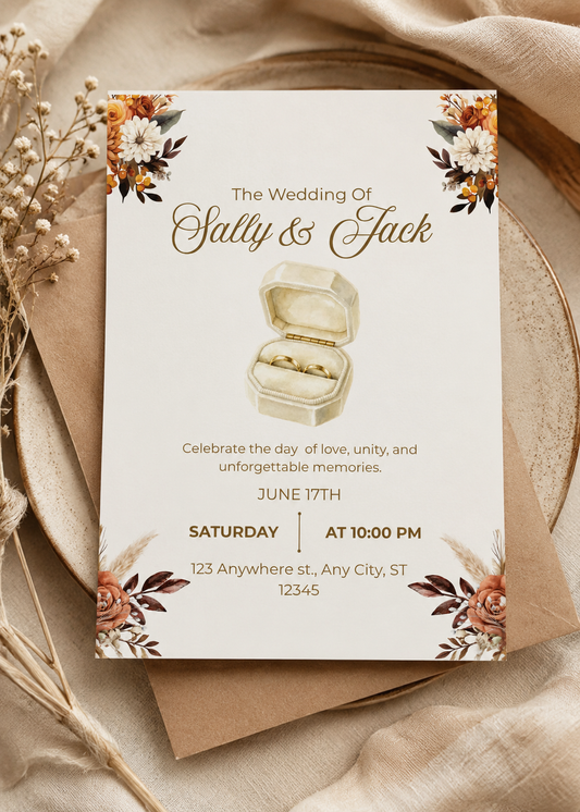 Wedding Invitation Template