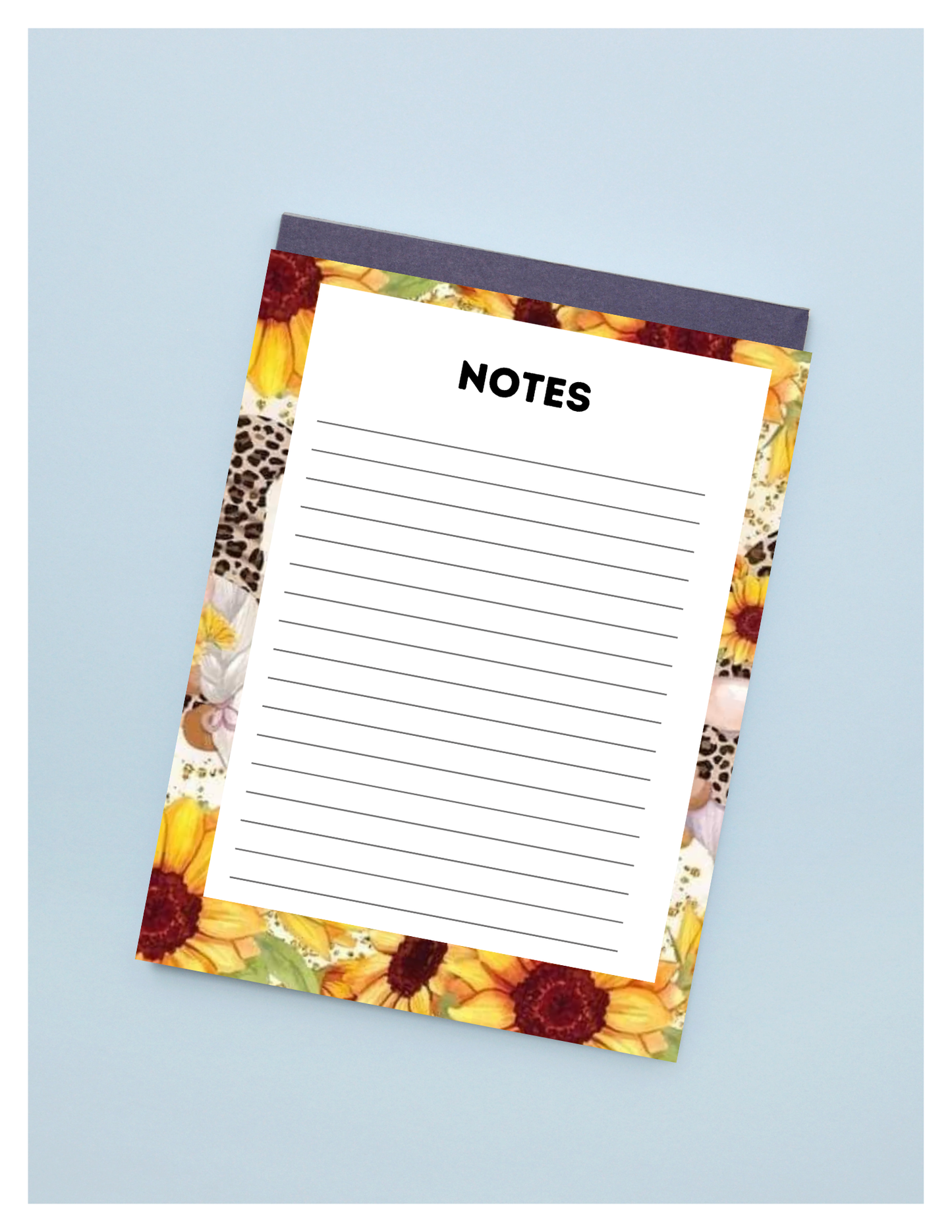 Sunflower notepads