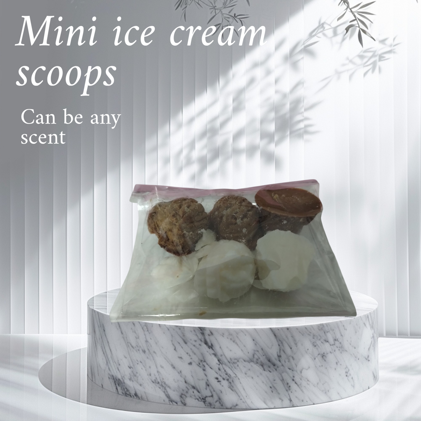 Mini ice cream scoops