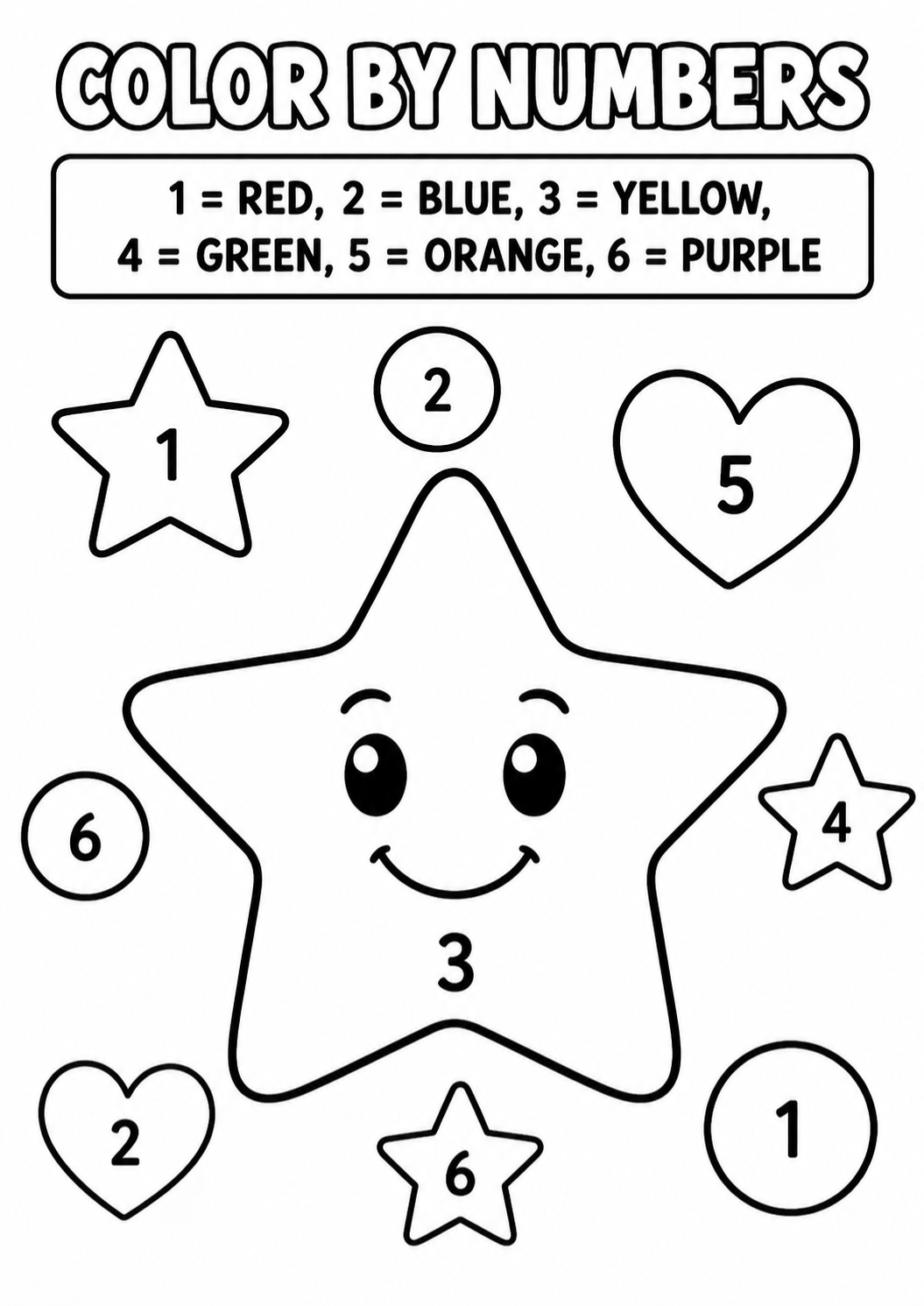 Color by number