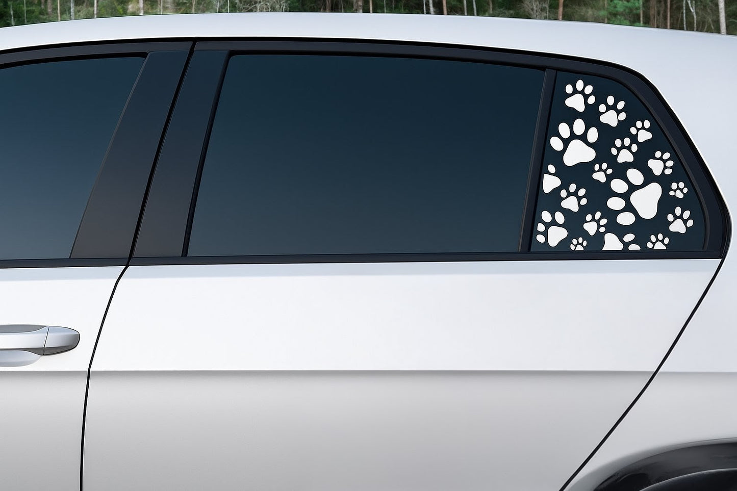 Back window decals