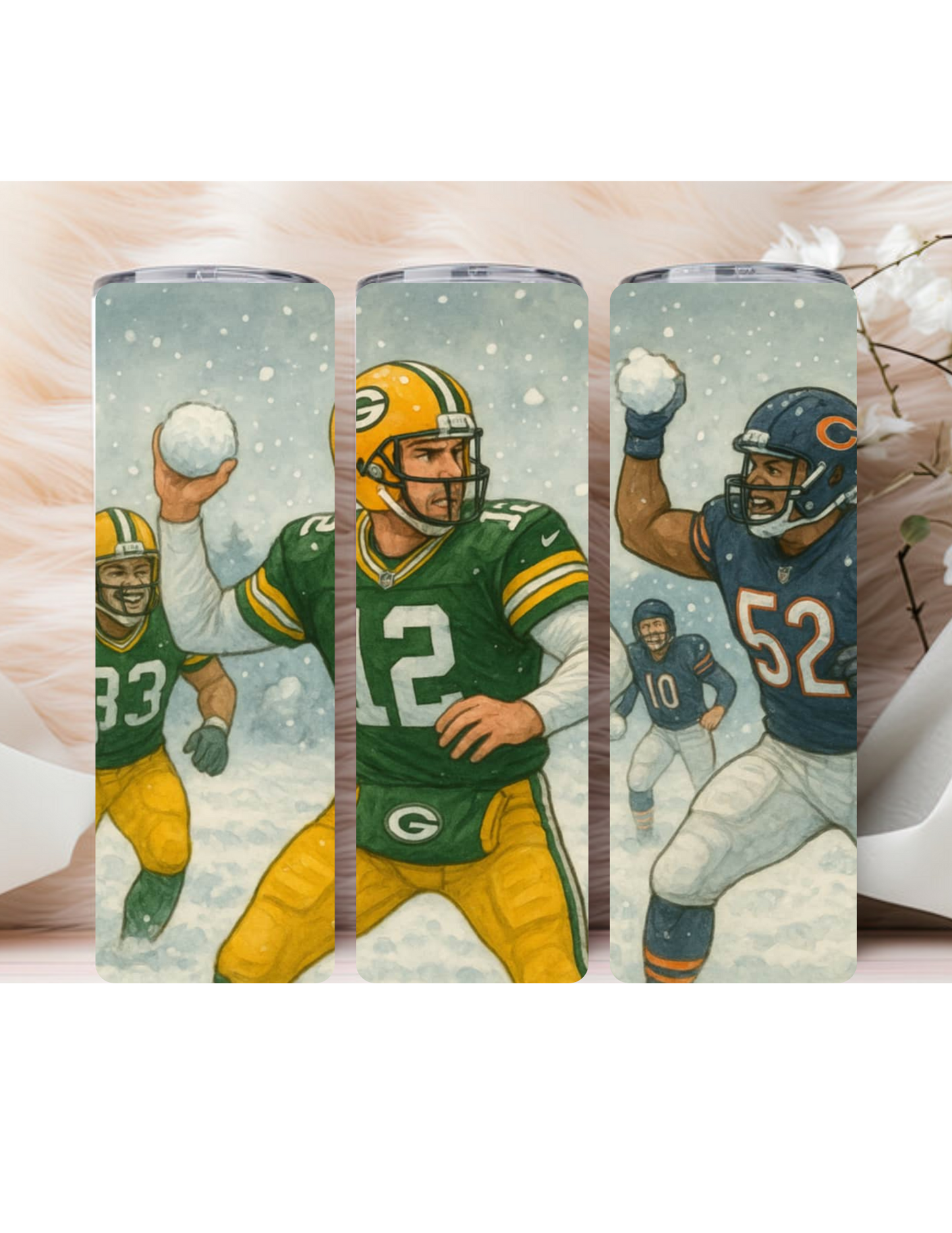 NFL snowball fight