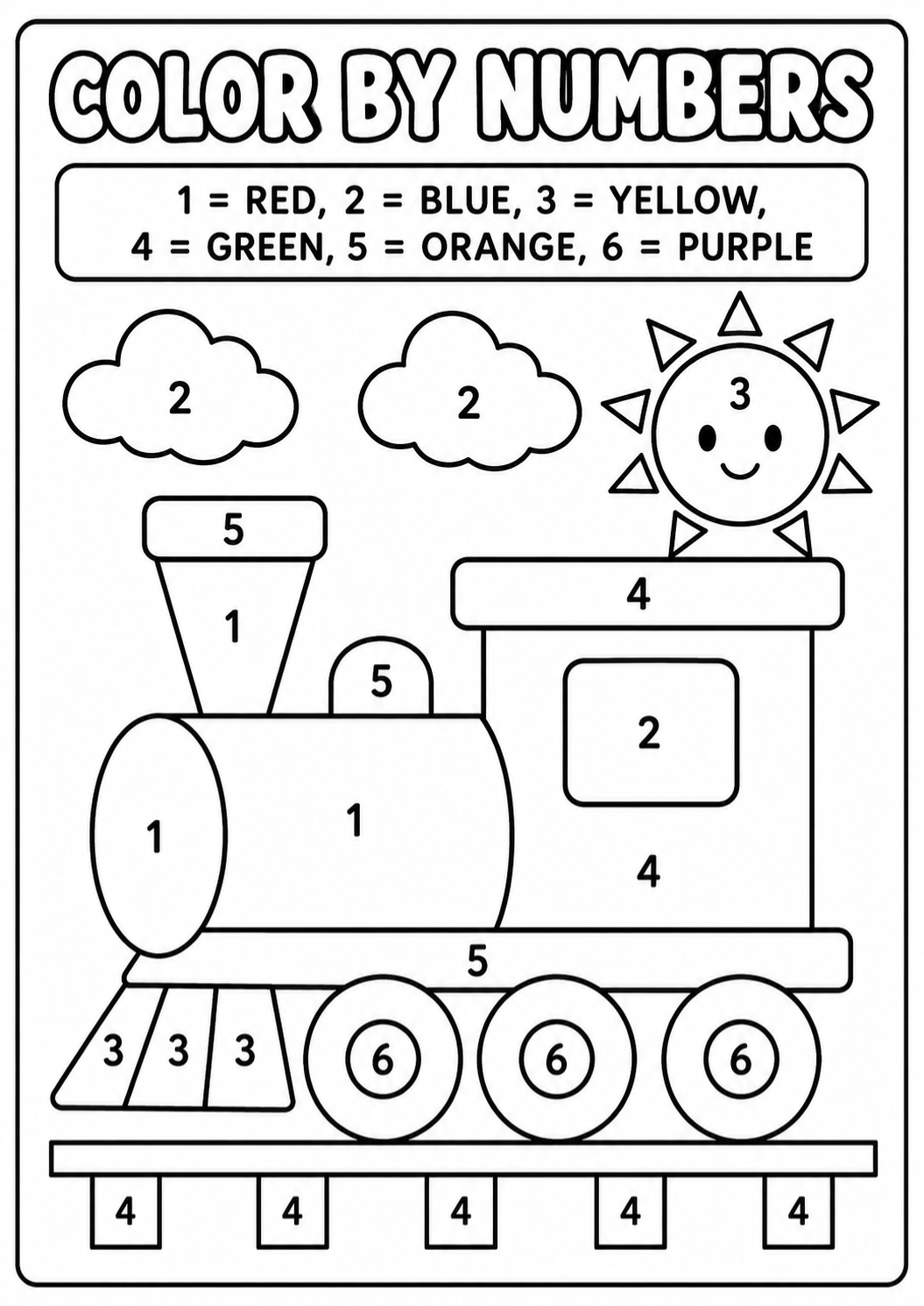 Color by number