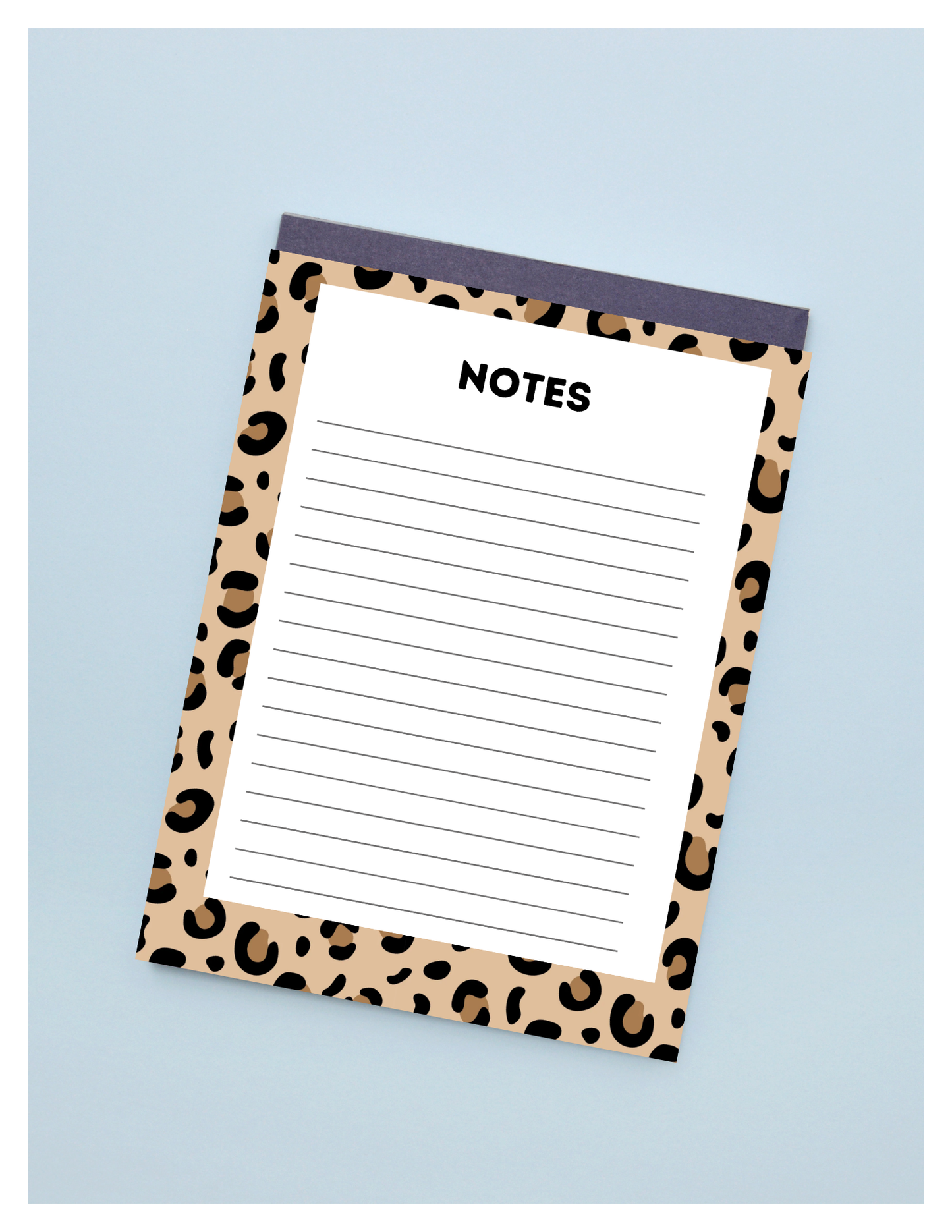 Cheetah notepads