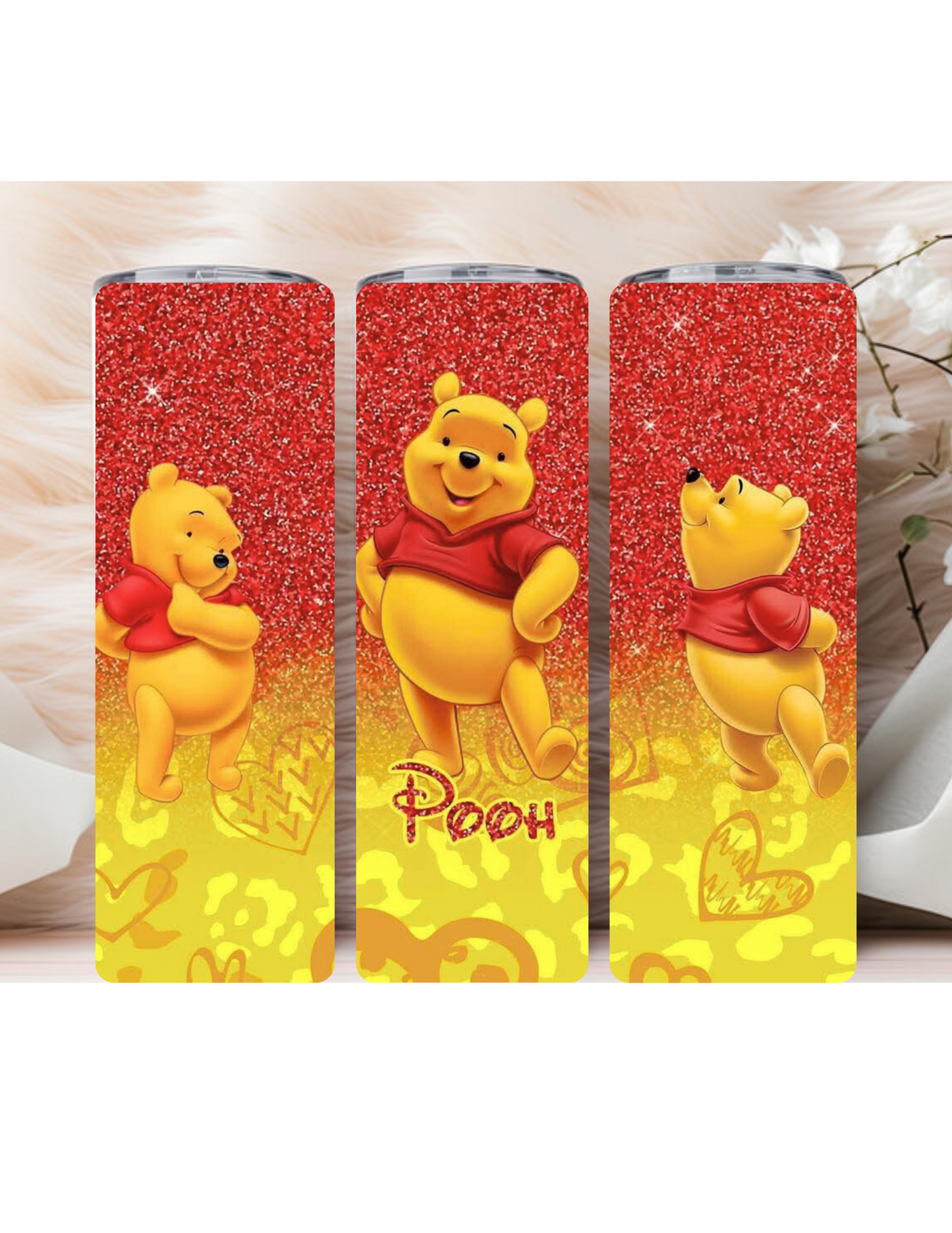 Yellow bear and friends