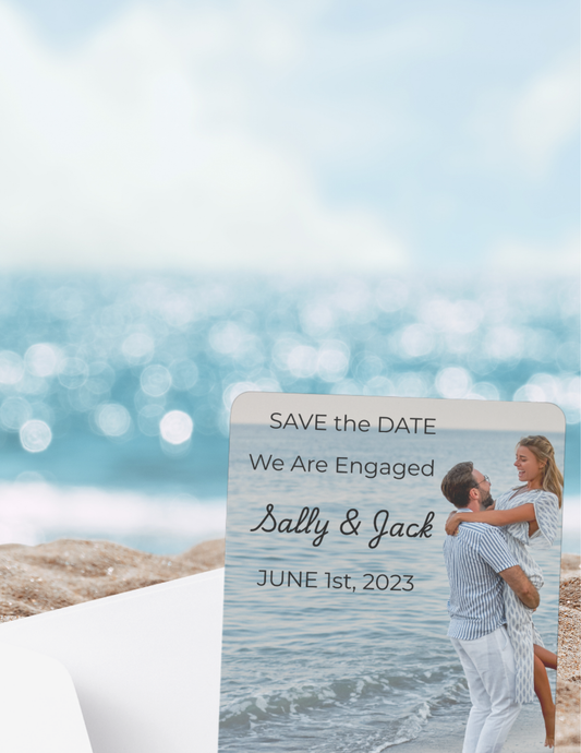 Save the date template