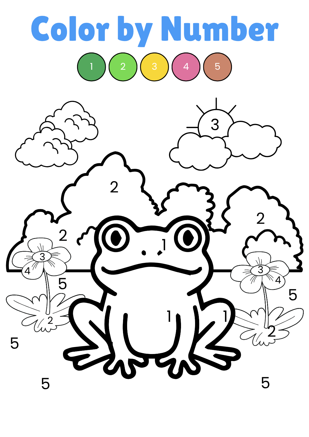 Color by number