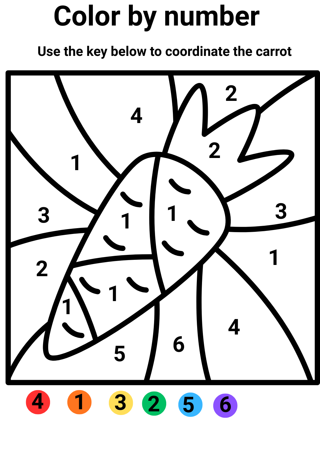 Color by number