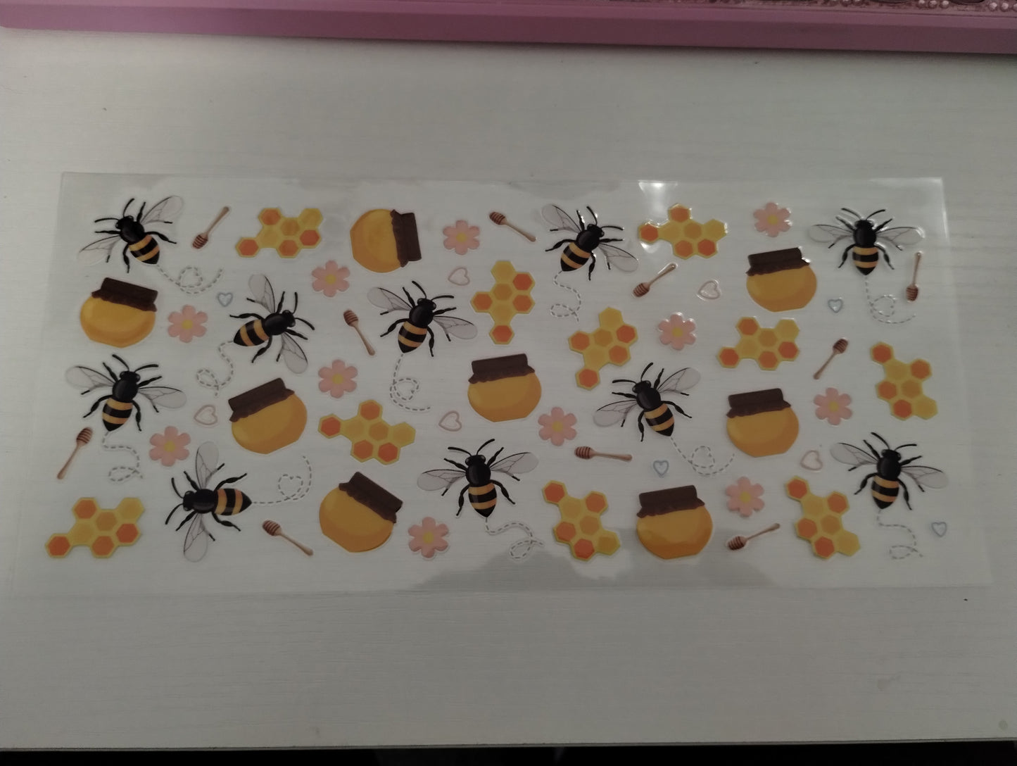 Honey Bee and Combs