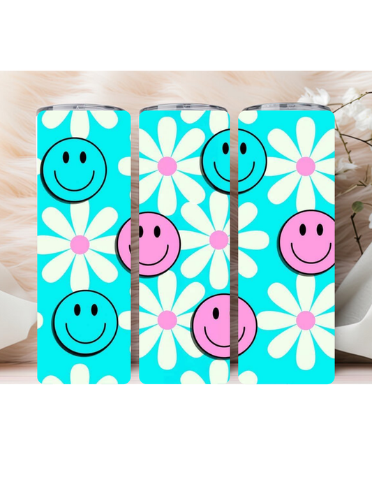 Daisy with a smiley face