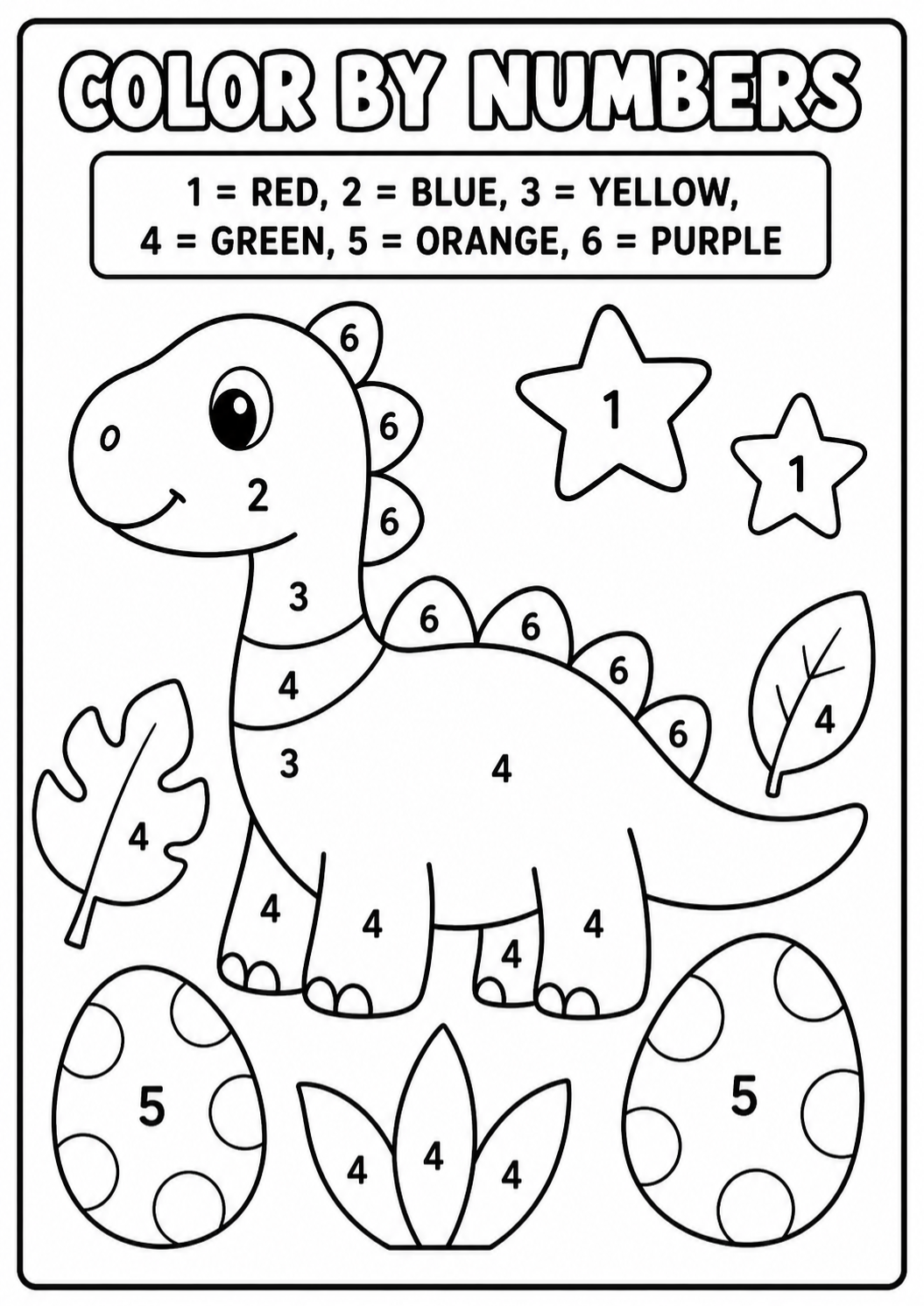 Color by number