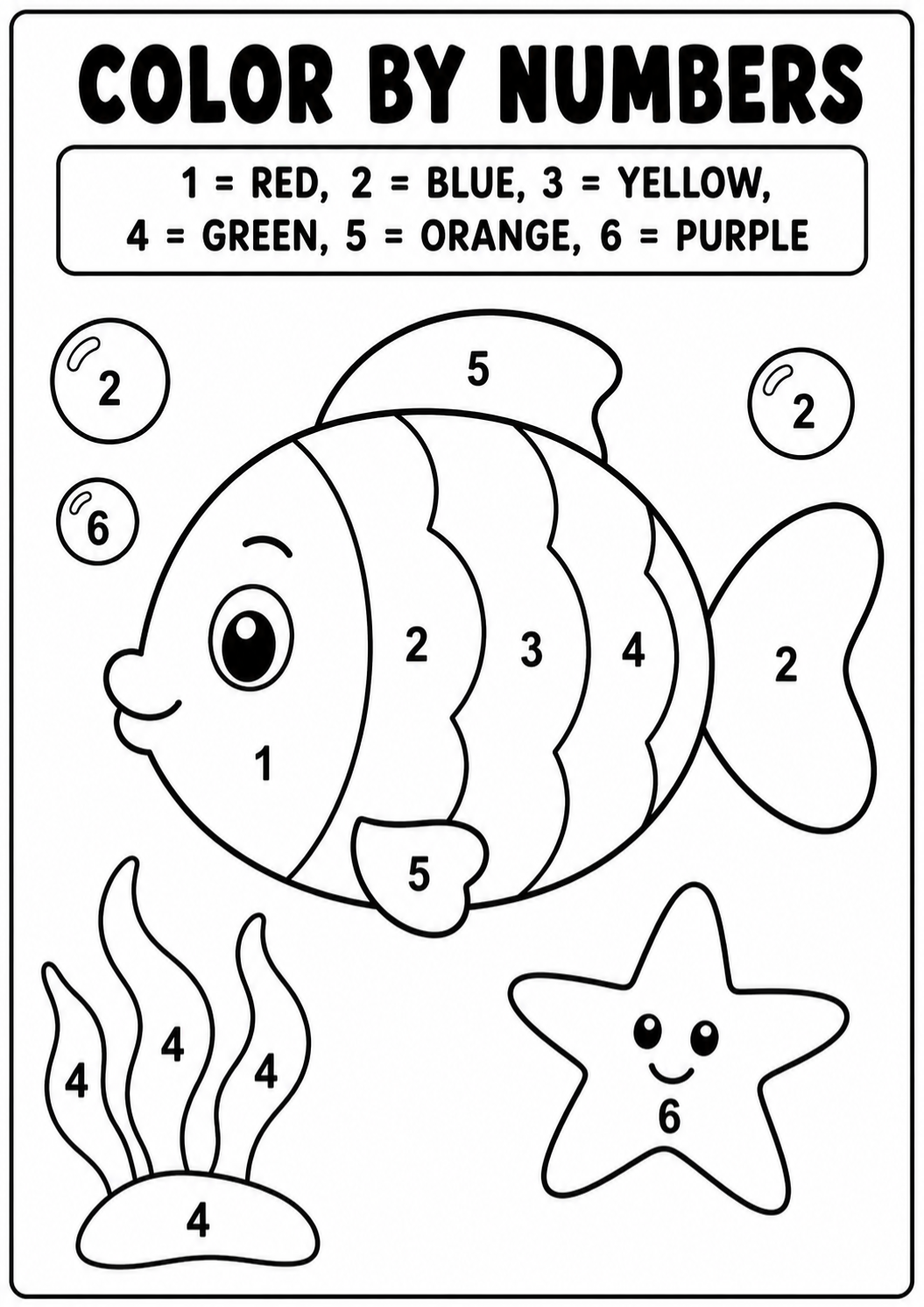 Color by number